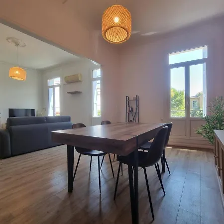Le Marceau - Joli T3 -proche Gareville- Wifi * 佩皮尼昂