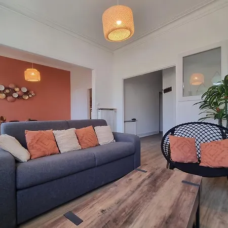 公寓 Le Marceau - Joli T3 -proche Gareville- Wifi 佩皮尼昂