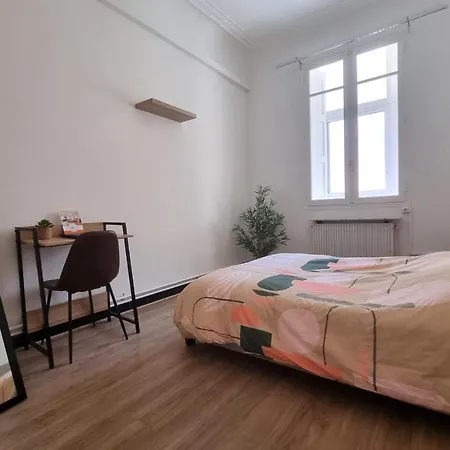 Apartment Le Marceau - Joli T3 -proche Gareville- Wifi Perpignan
