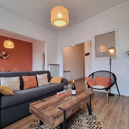 Le Marceau - Joli T3 -proche Gareville- Wifi Apartment